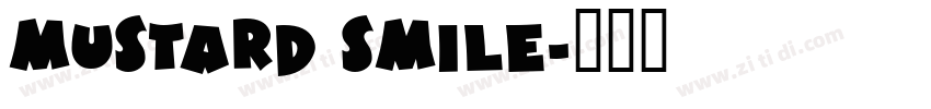 Mustard Smile字体转换